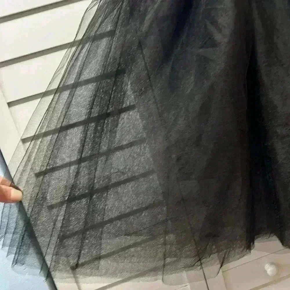 Lane Bryant Black Layered Tulle Tutu Skirt Size 22/24 - Picture 3 of 4